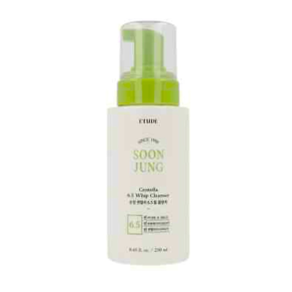 NWT ETUDE HOUSE SoonJung Centella pH 6.5 Whip Cleanser 250ml 8.45 fl oz